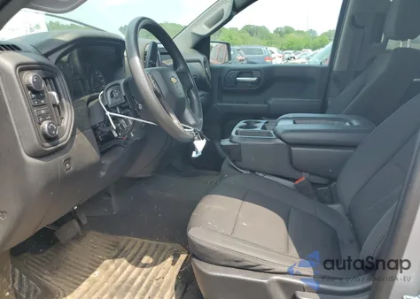 2021 Chevrolet Silverado K1500 Custom из США, поврежденный, VIN 3GCPYBEK0MG248974